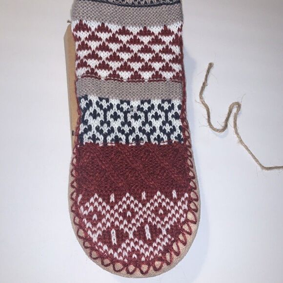 Ruggine Super Slipper Socks Knitted Non Slip Large/Extra Large - Picture 3 of 10